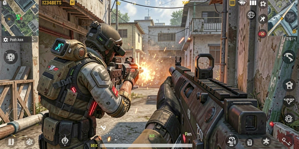 Tampilan gameplay mendebarkan di 1234BETS dengan aksi cepat.