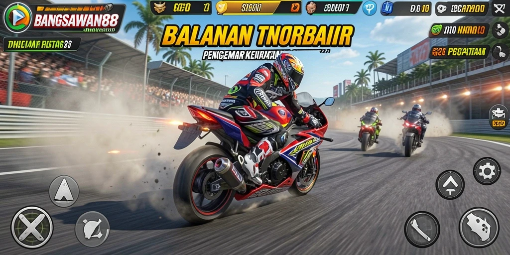 Tampilan gameplay seru dan mendebarkan di BANGSAWAN88.
