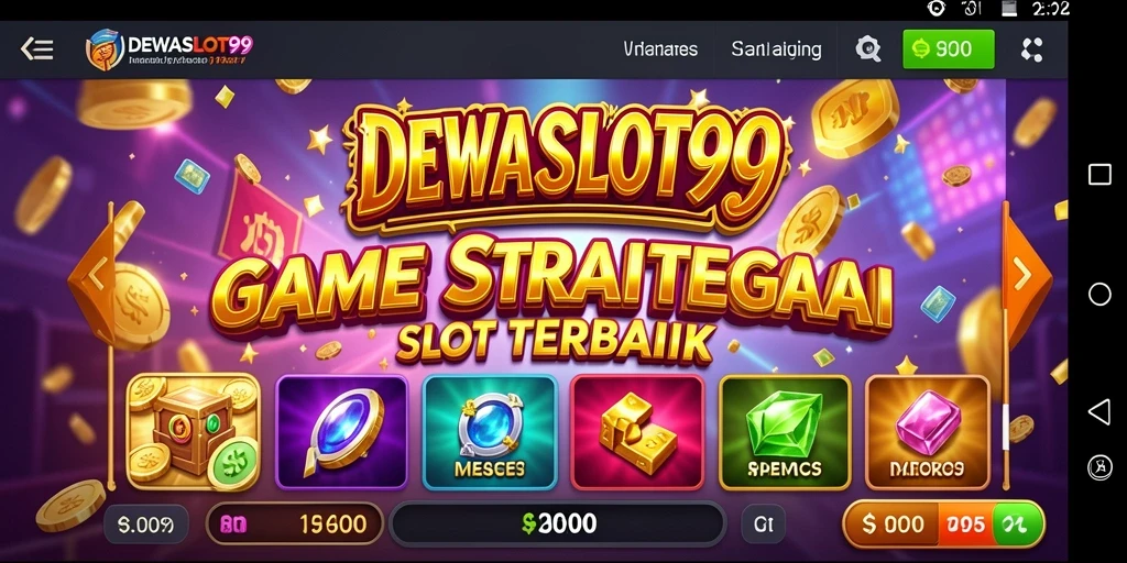 Screenshot gameplay DEWASLOT99 menampilkan keseruan bermain slot.
