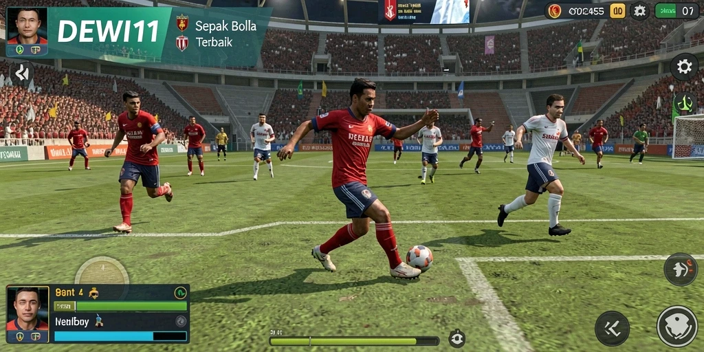 Gameplay seru dan grafis mengesankan dalam DEWI11.
