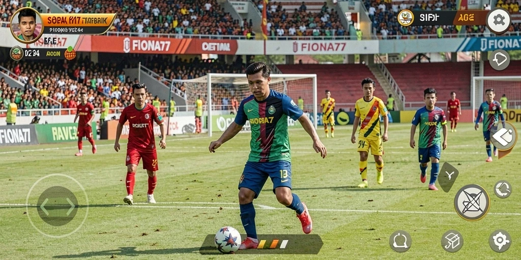 Tampilan gameplay FIONA77 yang mendebarkan dan penuh aksi.