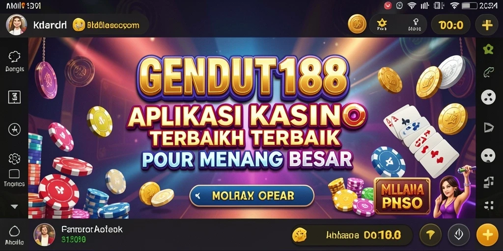 Tampilan gameplay seru dan mengasyikkan dari GENDUT188.