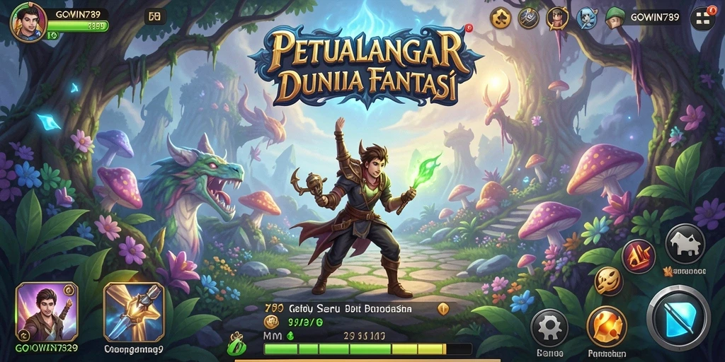 Gambar utama GOWIN789 menunjukkan aksi seru dalam petualangan epic.