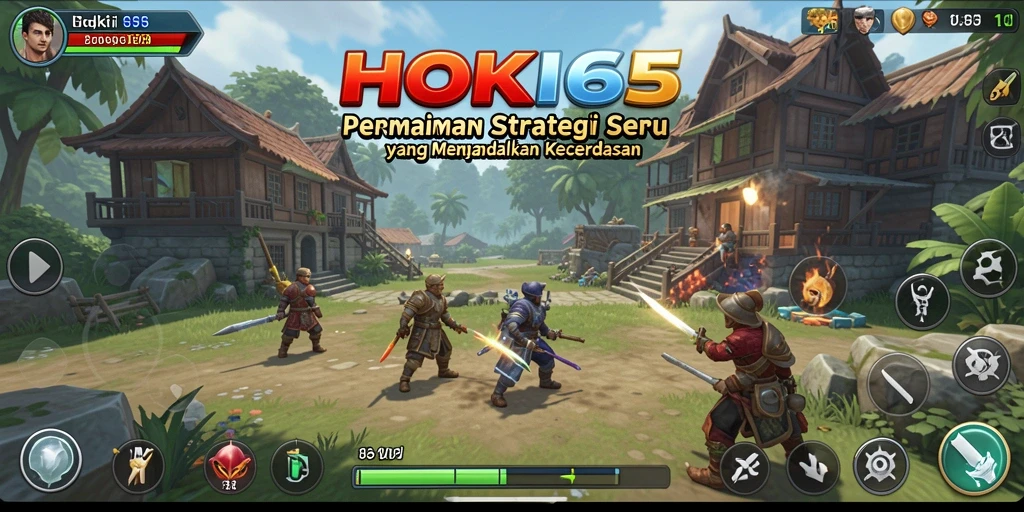 Tampilan gameplay HOKI65 yang menegangkan dan penuh strategi.