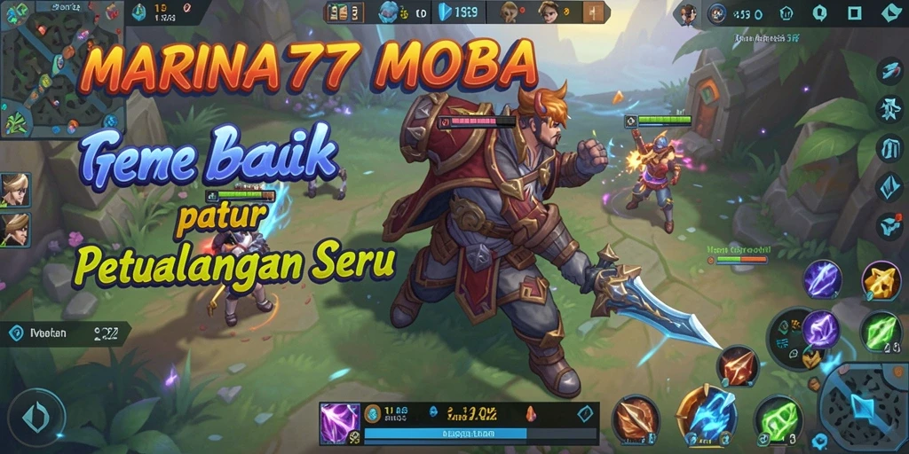 Screenshot gameplay <strong>MARINA77</strong> dengan aksi seru dan strategi pertarungan.